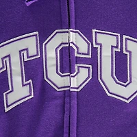 Stadium Athletic TCU Horned Frogs Arched Name Full-Zip Hoodie