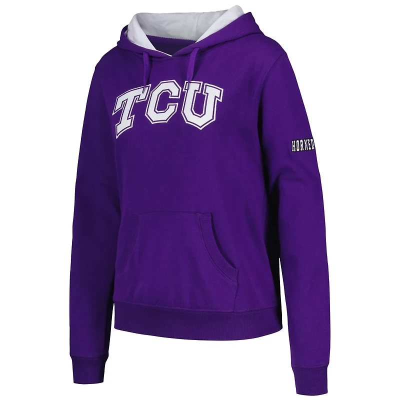 Stadium Athletic TCU Horned Frogs Big Logo Pullover Hoodie