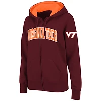 Stadium Athletic Virginia Tech Hokies Arched Name Full-Zip Hoodie
