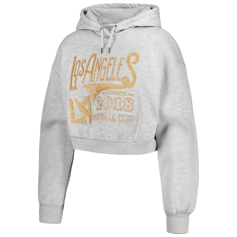 The Wild Collective LAFC Cropped Pullover Hoodie
