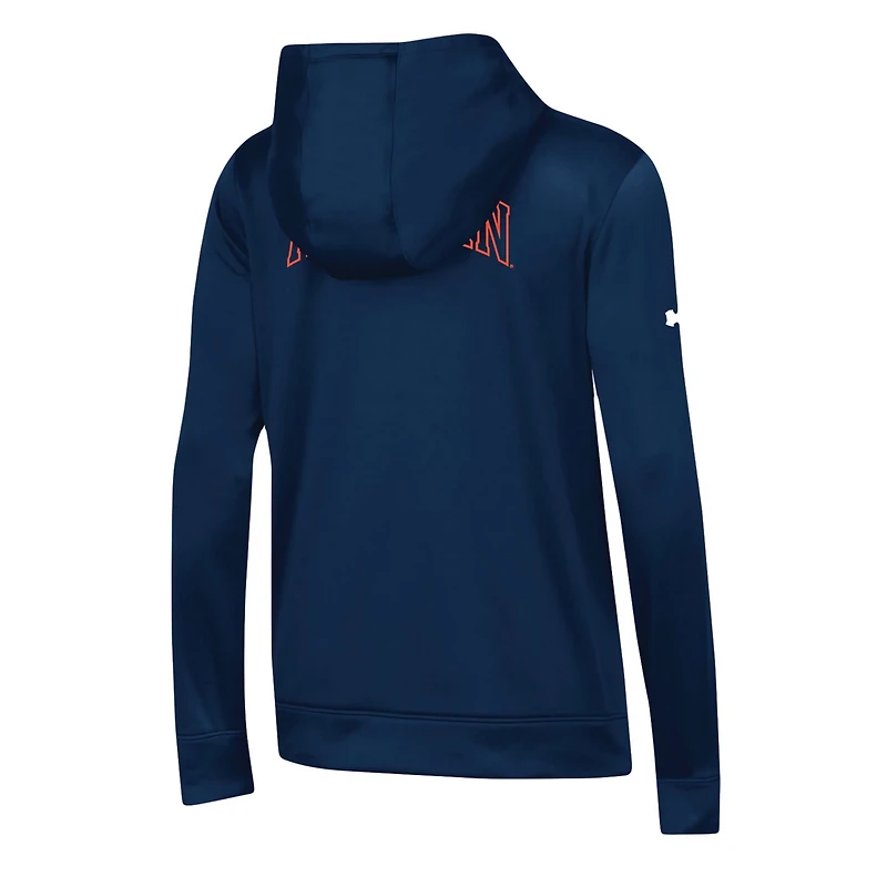 Under Armour Auburn Tigers 2023 Sideline Performance Pullover Hoodie