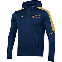 Under Armour Notre Dame Fighting Irish 2023 Sideline Quarter-Zip Hoodie