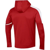 Under Armour Wisconsin Badgers 2023 Sideline Quarter-Zip Hoodie