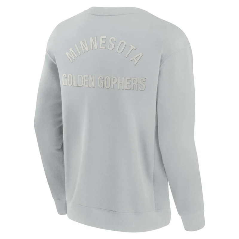 Unisex Fanatics Signature Minnesota Golden Gophers Super Soft Pullover Crew Sweatshirt