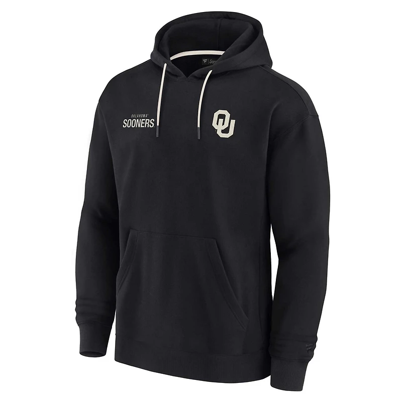 Unisex Fanatics Signature Oklahoma Sooners Super Soft Fleece Pullover Hoodie