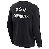 Unisex Fanatics Signature Oklahoma State Cowboys Super Soft Pullover Crew Sweatshirt