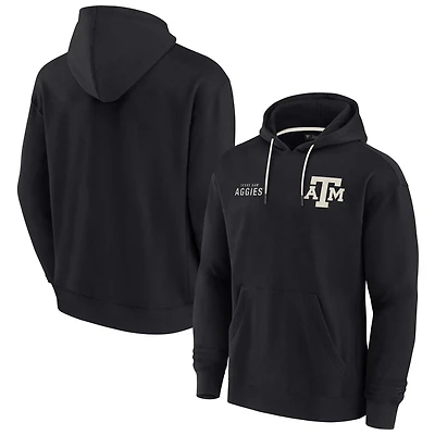Unisex Fanatics Signature Texas AM Aggies Super Soft Fleece Pullover Hoodie