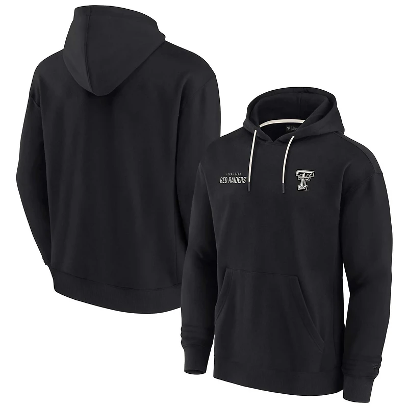 Unisex Fanatics Signature Texas Tech Red Raiders Elements Super Soft Fleece Pullover Hoodie