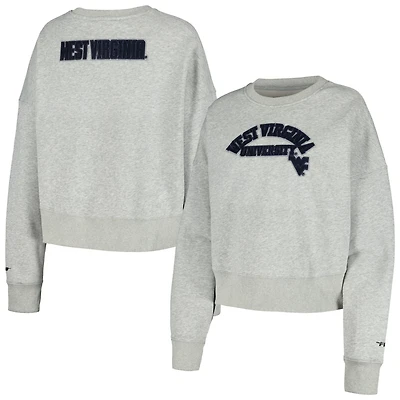 West Virginia Mountaineers Classic 3-Hit Pullover Sweatshirt