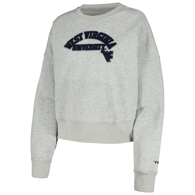 West Virginia Mountaineers Classic 3-Hit Pullover Sweatshirt