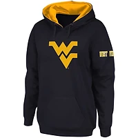 West Virginia Mountaineers Team Big Logo Pullover Hoodie