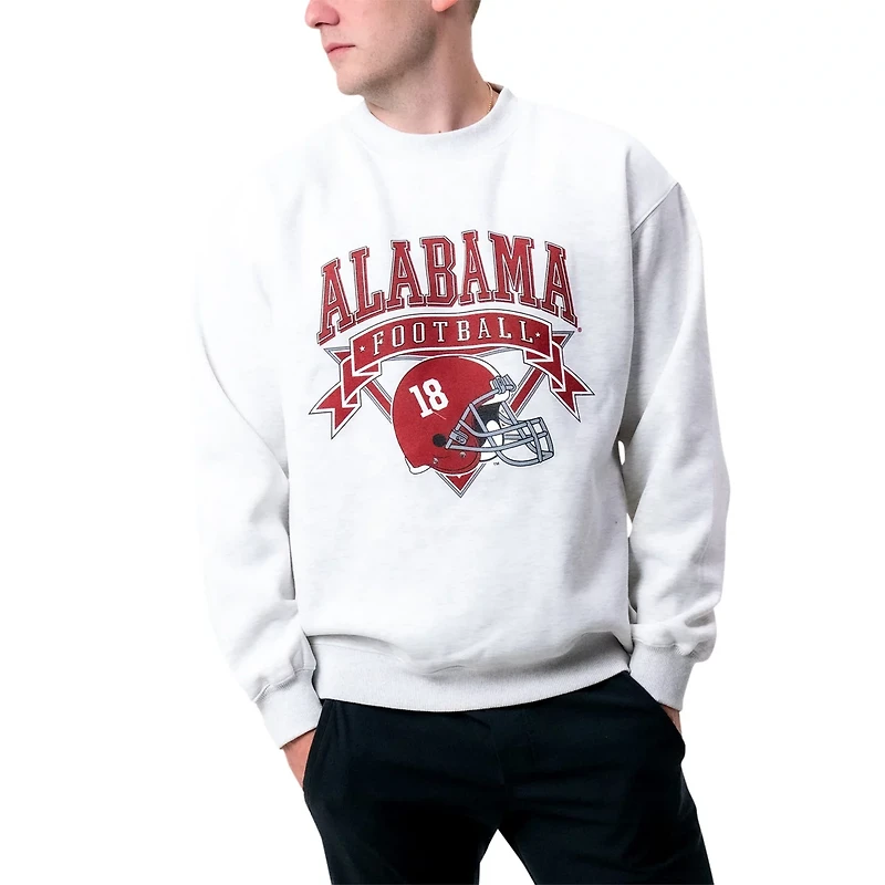 Women's Established Co Alabama Crimson Tide Logo Pullover Sweatshirt