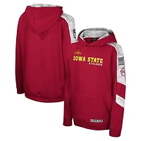 Youth Colosseum Iowa State Cyclones OHT Military Appreciation Cyclone Digital Camo Pullover Hoodie