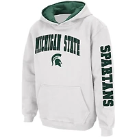 Youth Colosseum Michigan State Spartans 2-Hit Pullover Hoodie