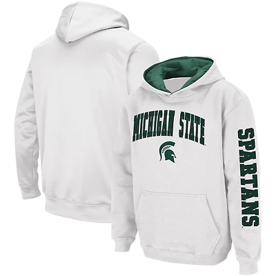 Youth Colosseum Michigan State Spartans 2-Hit Pullover Hoodie