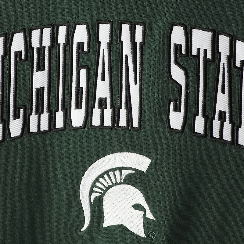 Youth Colosseum Michigan State Spartans 2-Hit Team Pullover Hoodie