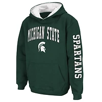 Youth Colosseum Michigan State Spartans 2-Hit Team Pullover Hoodie