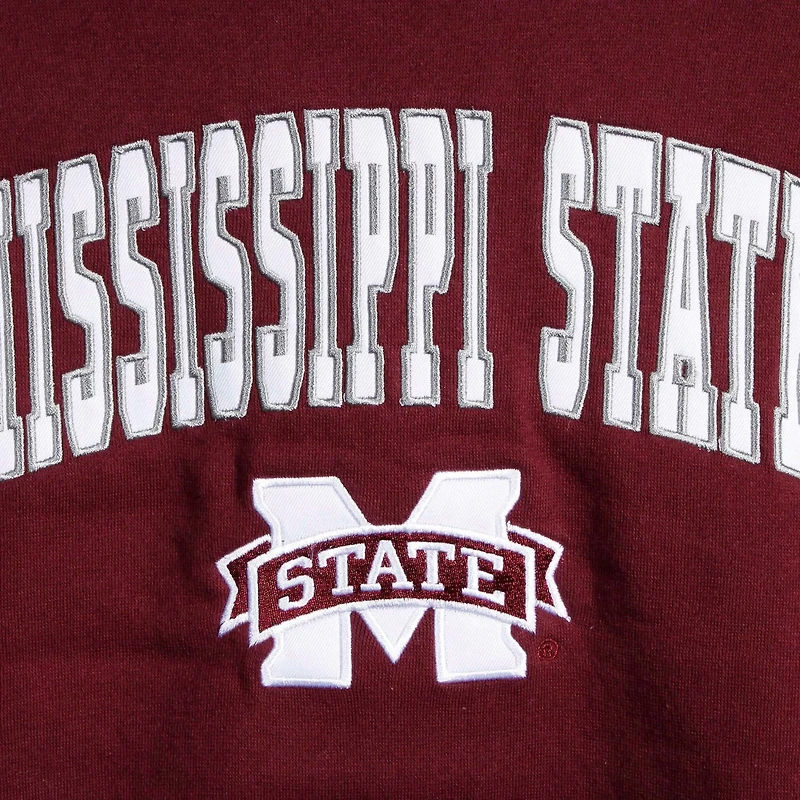 Youth Colosseum Mississippi State Bulldogs 2-Hit Team Pullover Hoodie