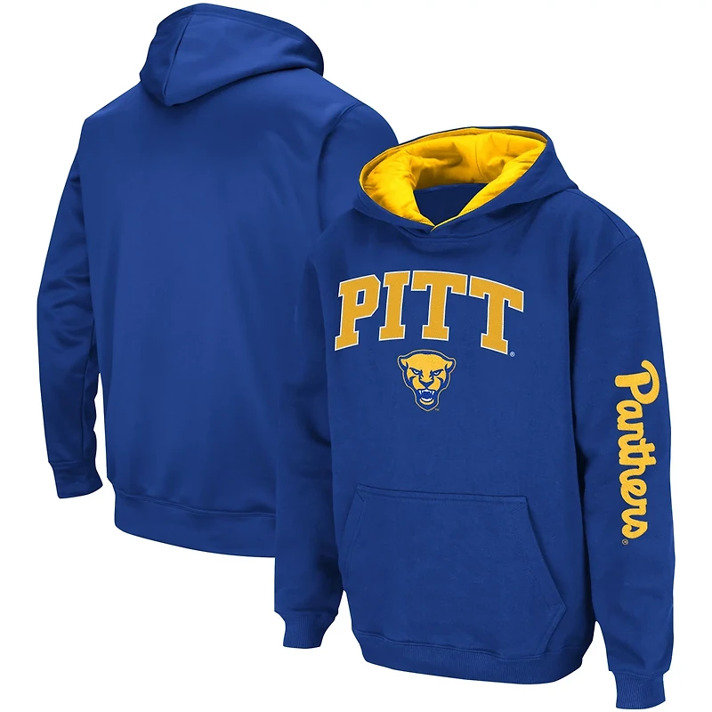 Youth Colosseum Pitt Panthers 2-Hit Pullover Hoodie