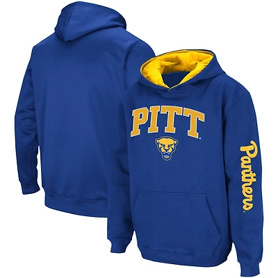 Youth Colosseum Pitt Panthers 2-Hit Pullover Hoodie