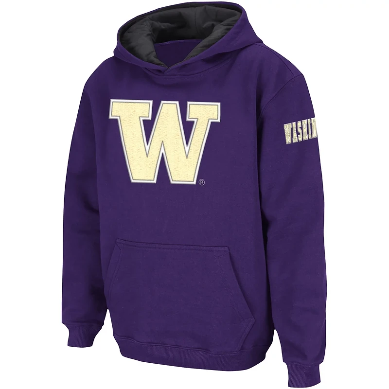 Youth Colosseum Washington Huskies Big Logo Pullover Hoodie