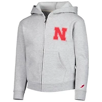 Youth League Collegiate Wear Nebraska Huskers Full-Zip Hoodie