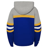 Youth Mitchell  Ness St Louis Blues Head Coach Pullover Hoodie
