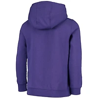 Youth Nike Kansas State Wildcats Stadium Club Fleece Pullover Hoodie