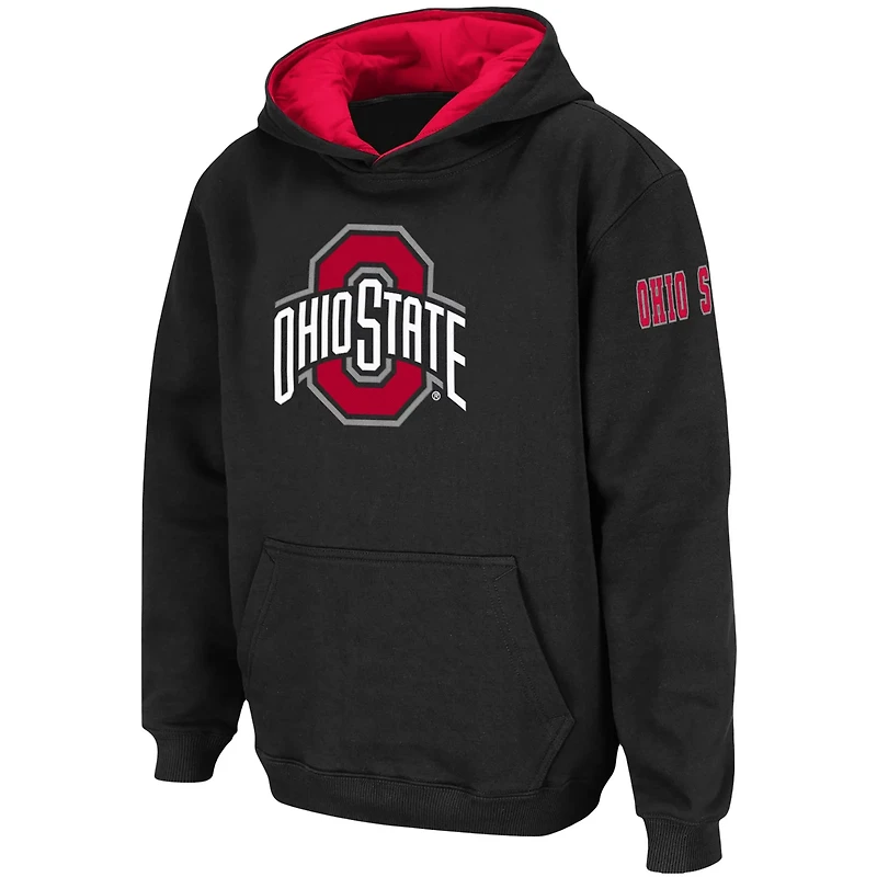 Youth Ohio State Buckeyes Big Logo Pullover Hoodie