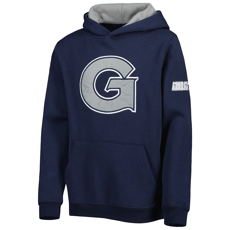 Youth Stadium Athletic Georgetown Hoyas Big Logo Pullover Hoodie