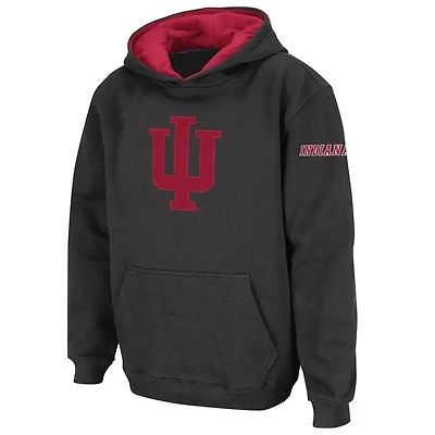 Youth Stadium Athletic Indiana Hoosiers Big Logo Pullover Hoodie