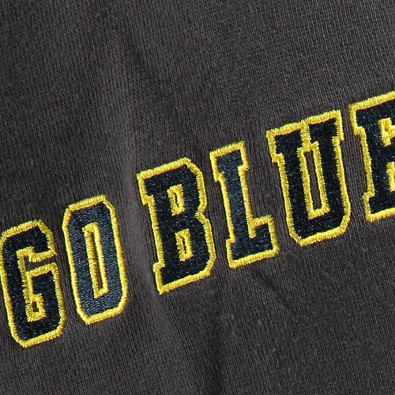 Youth Stadium Athletic Michigan Wolverines Big Logo Pullover Hoodie