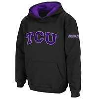 Youth Stadium Athletic TCU Horned Frogs Big Logo Pullover Hoodie