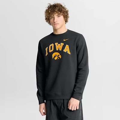 Nike Iowa Hawkeyes Arch Pullover Sweatshirt