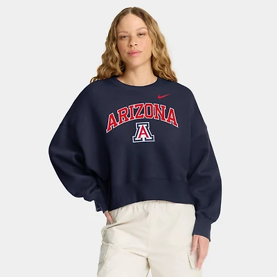 Nike Arizona Wildcats Oversized Phoenix Arch Pullover Sweatshirt
