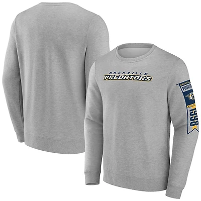 Fanatics Nashville Predators Fleece Pullover Sweatshirt
