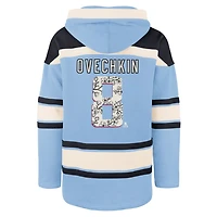 '47 Alexander Ovechkin Light Washington Capitals Cherry Blossom Player Name  Number Lacer Pullover Hoodie