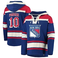 '47 Artemi Panarin New York Rangers Player Name  Number Lacer Pullover Hoodie