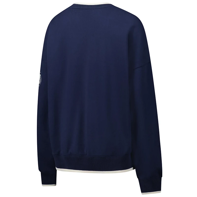 '47 Auburn Tigers Clubhouse Daze Eighties V-Neck Pullover Sweatshirt