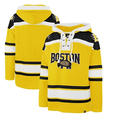 '47 Boston Bruins 2026 NHL Stadium Series Superior Lacer Hoodie