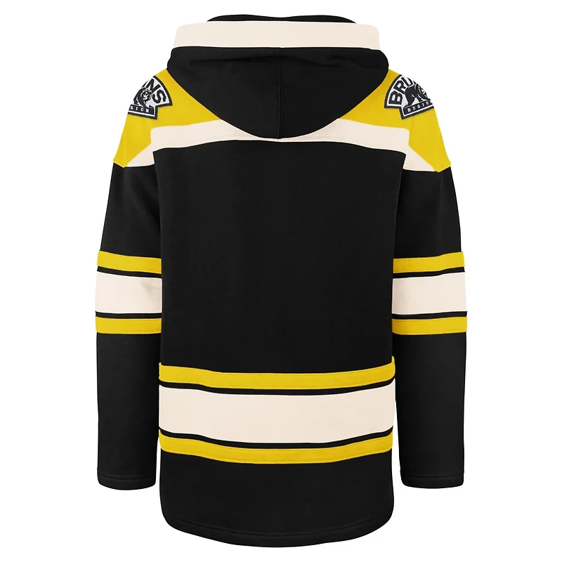 '47 Boston Bruins Big  Tall Superior Lacer Pullover Hoodie