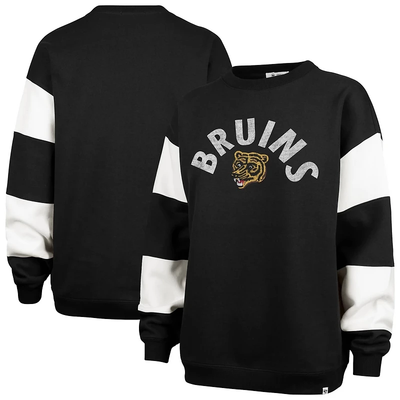 '47 Boston Bruins Eephus Barred Pullover Sweatshirt