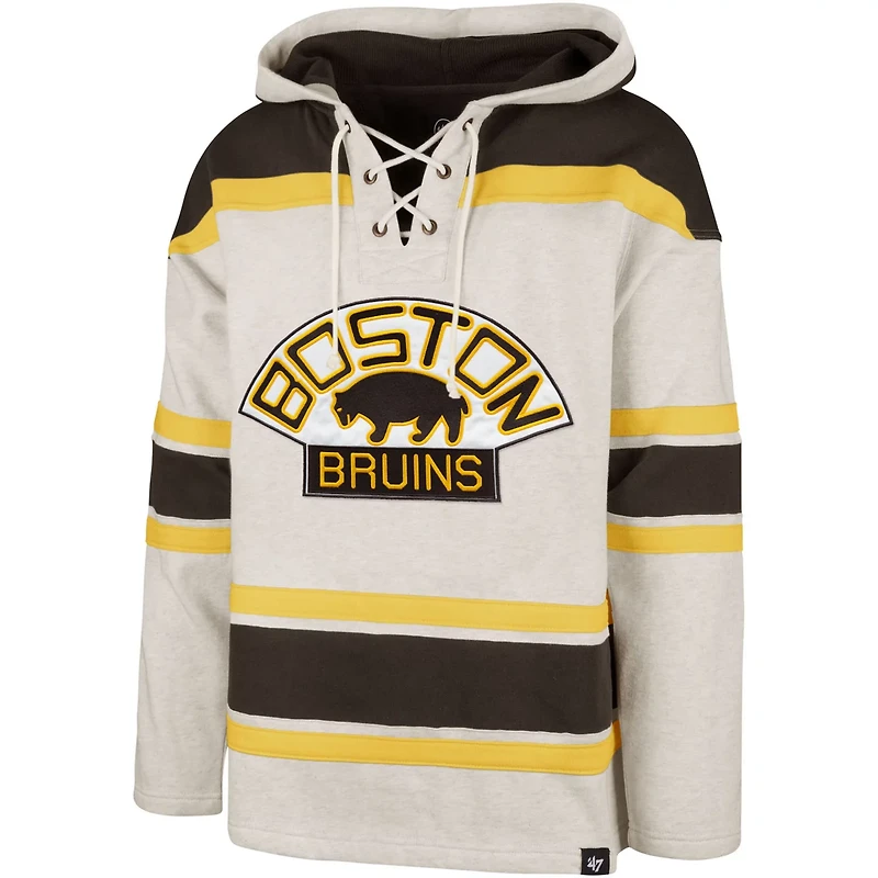 '47 Boston Bruins Rockaway Lacer Pullover Hoodie