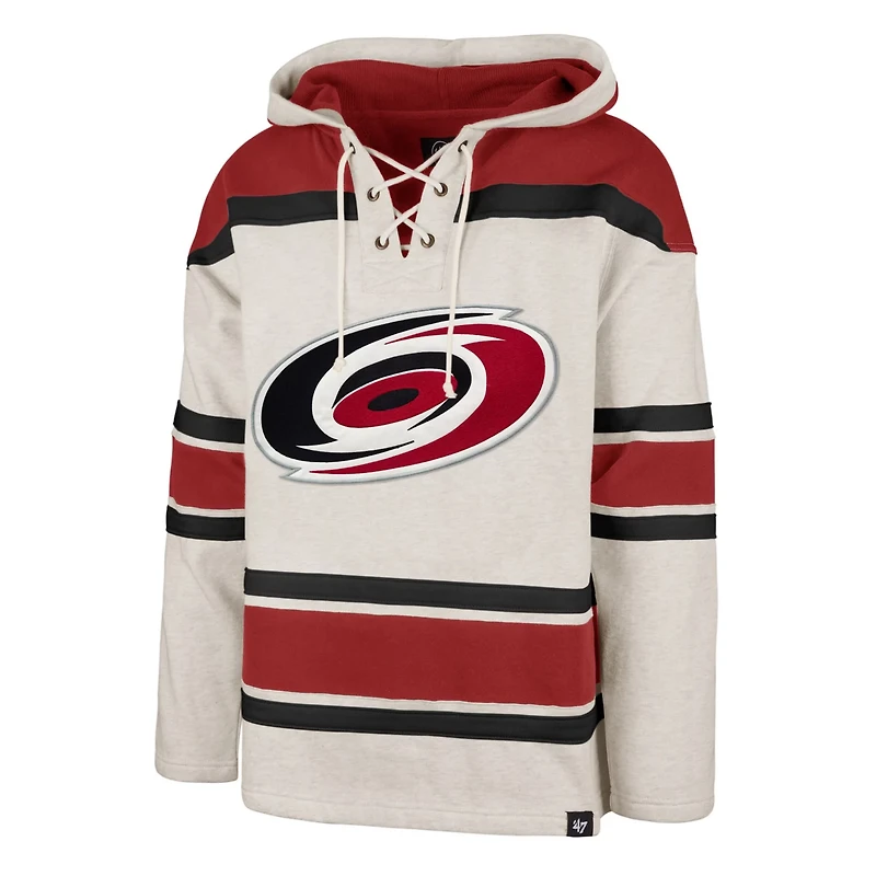 '47 Carolina Hurricanes Rockaway Lace-Up Pullover Hoodie