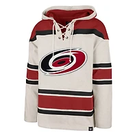 '47 Carolina Hurricanes Rockaway Lace-Up Pullover Hoodie