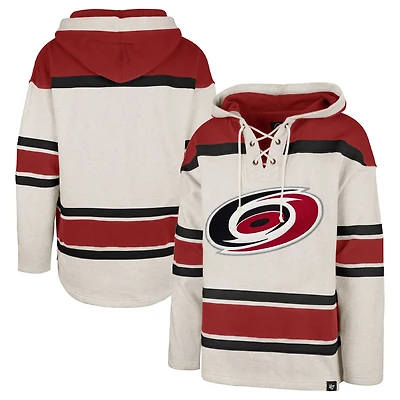 '47 Carolina Hurricanes Rockaway Lace-Up Pullover Hoodie