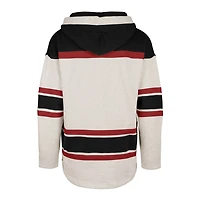 '47 Chicago Blackhawks Rockaway Lace-Up Pullover Hoodie