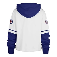 '47 Chicago Cubs Trifecta Shortstop Cropped Pullover Hoodie