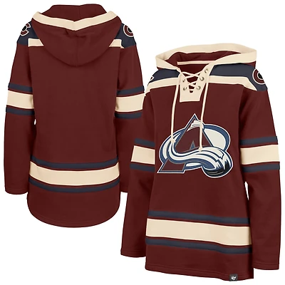 '47 Colorado Avalanche Superior Lacer Pullover Hoodie