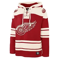 '47 Detroit Wings Big  Tall Superior Lacer Pullover Hoodie